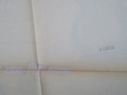 RIVIERA US ONE SHEET POSTER MARTINE COLE RAF VALLONE 1954 - Rendezvous Cinema