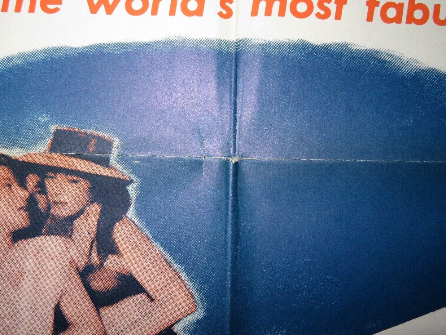 RIVIERA US ONE SHEET POSTER MARTINE COLE RAF VALLONE 1954 - Rendezvous Cinema