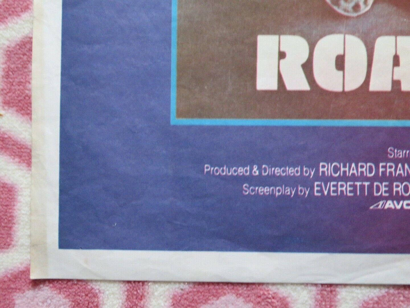 ROAD GAMES US (27"X 19.5") ROLLED POSTER JAMIE LEE CURTIS 1981 Rendezvous Cinema Movie posters