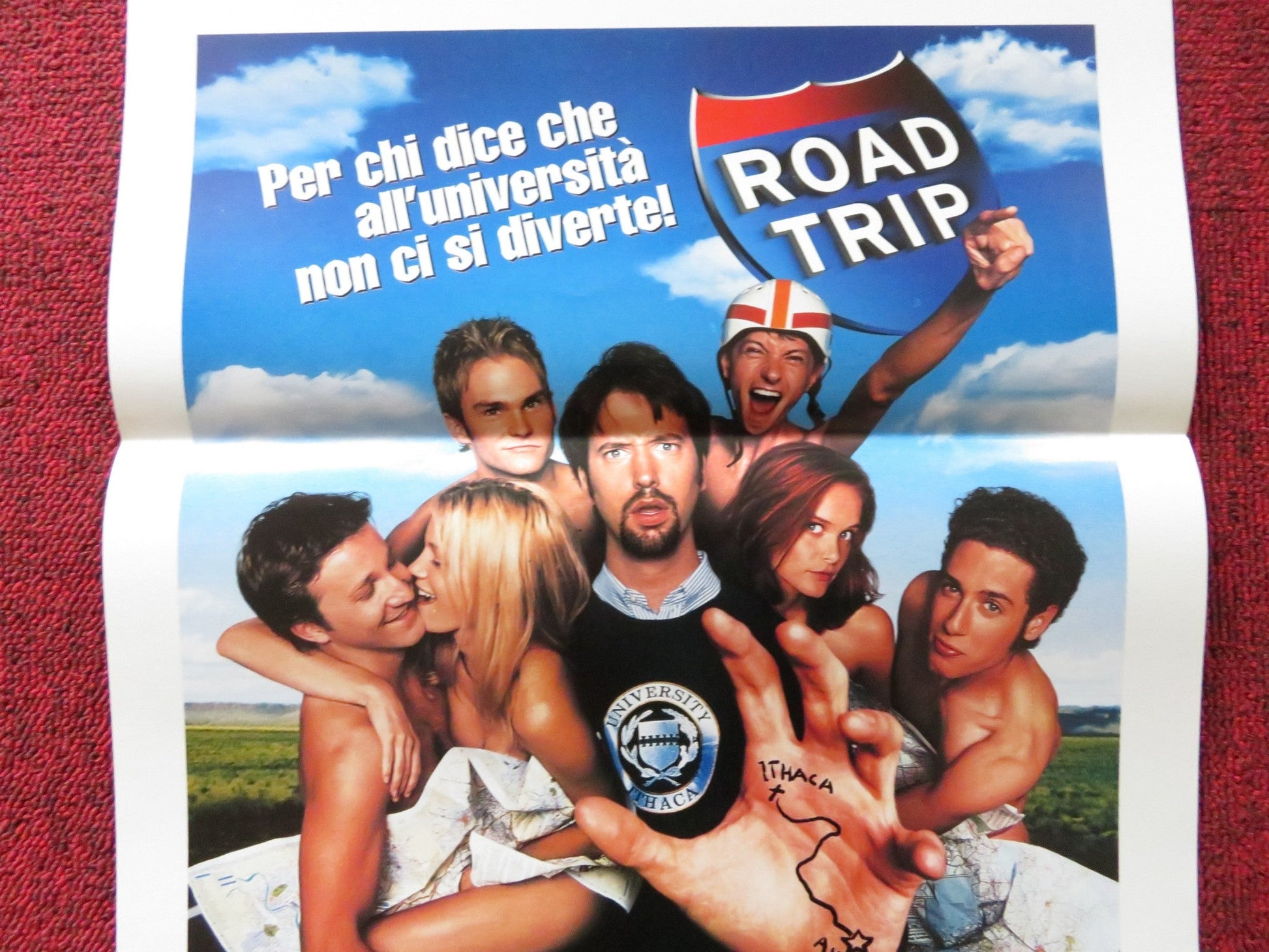 ROAD TRIP ITALIAN LOCANDINA POSTER BRECKIN MEYER SEANN WILLIAM SCOTT 2000 Rendezvous Cinema Movie posters