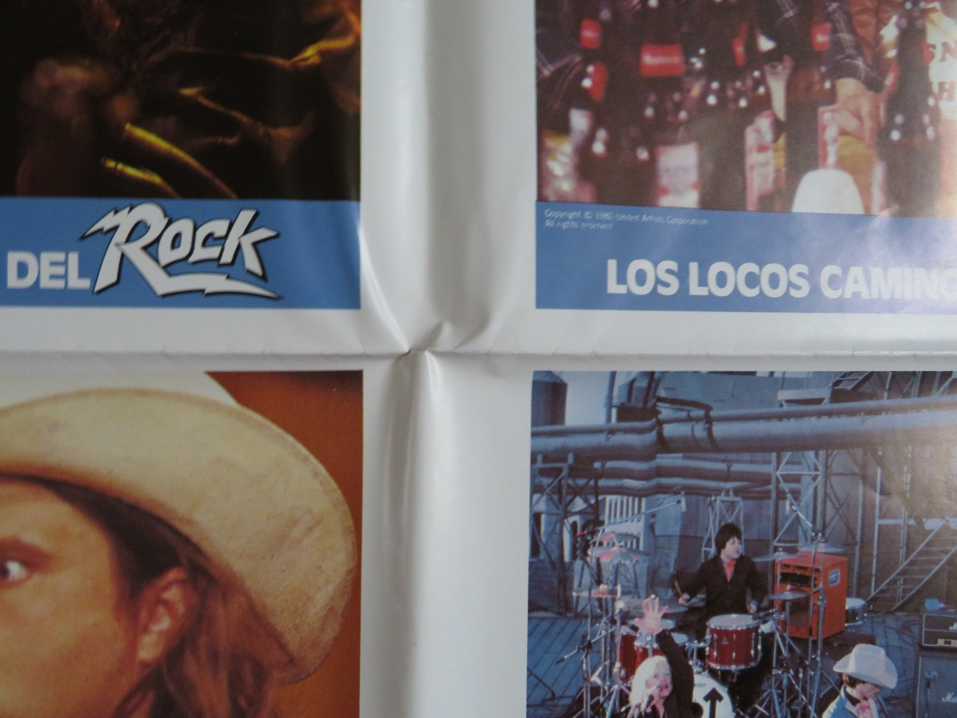 ROADIE 1 STOP US SPANISH INTERNATIONAL POSTER MEATLOAF ALICE COOPER BLONDIE 1980 Rendezvous Cinema Movie posters