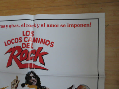 ROADIE 1 STOP US SPANISH INTERNATIONAL POSTER MEATLOAF ALICE COOPER BLONDIE 1980 Rendezvous Cinema Movie posters