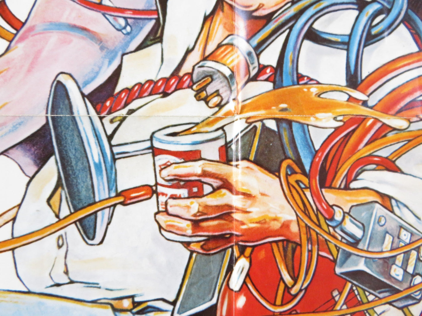 ROADIE - STYLE B FOLDED US ONE SHEET POSTER MEAT LOAF ALICE COOPER 1980 Rendezvous Cinema Movie posters