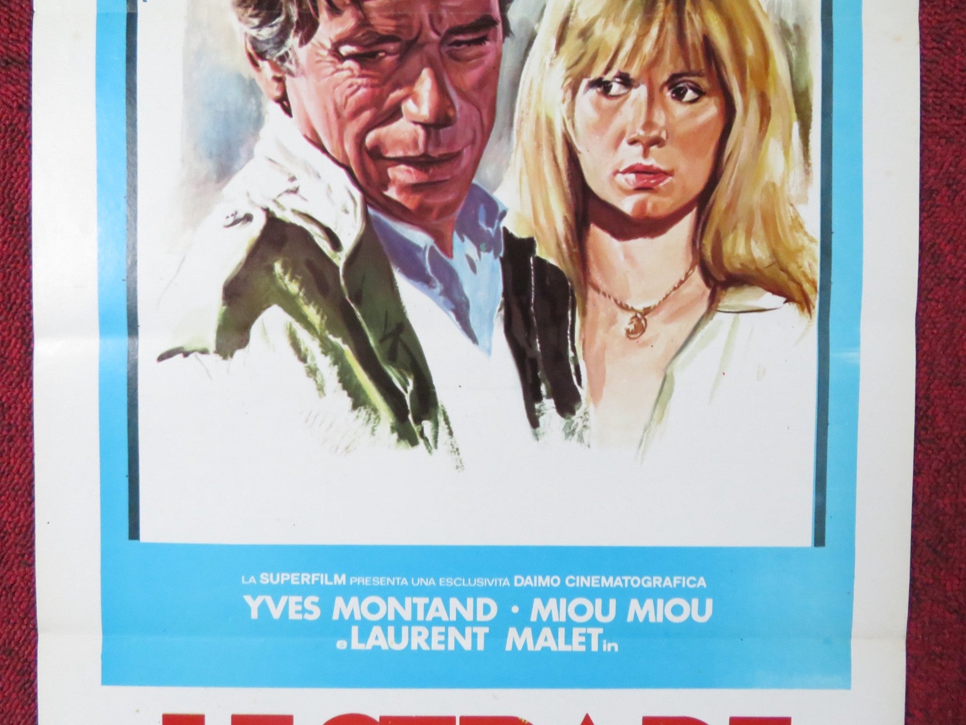 ROADS TO THE SOUTH ITALIAN LOCANDINA POSTER YVES MONTAND MIOU MIOU 1978 Rendezvous Cinema Movie posters