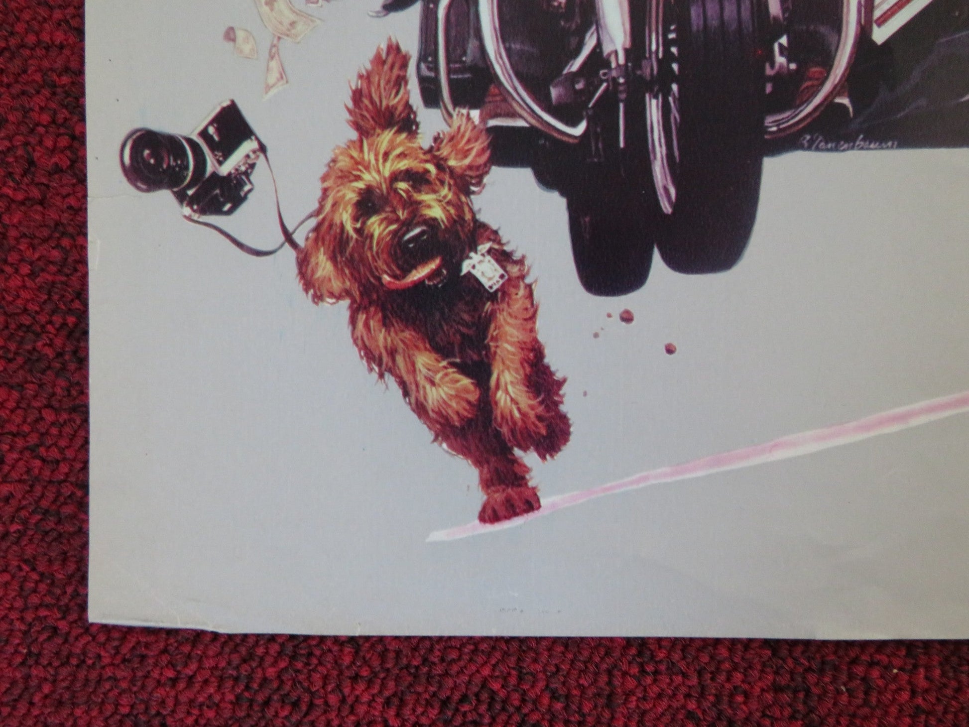 ROBA CHE SCOTTA / HOT STUFF - A ITALIAN FOTOBUSTA POSTER DOM DELUISE 1979 Rendezvous Cinema Movie posters