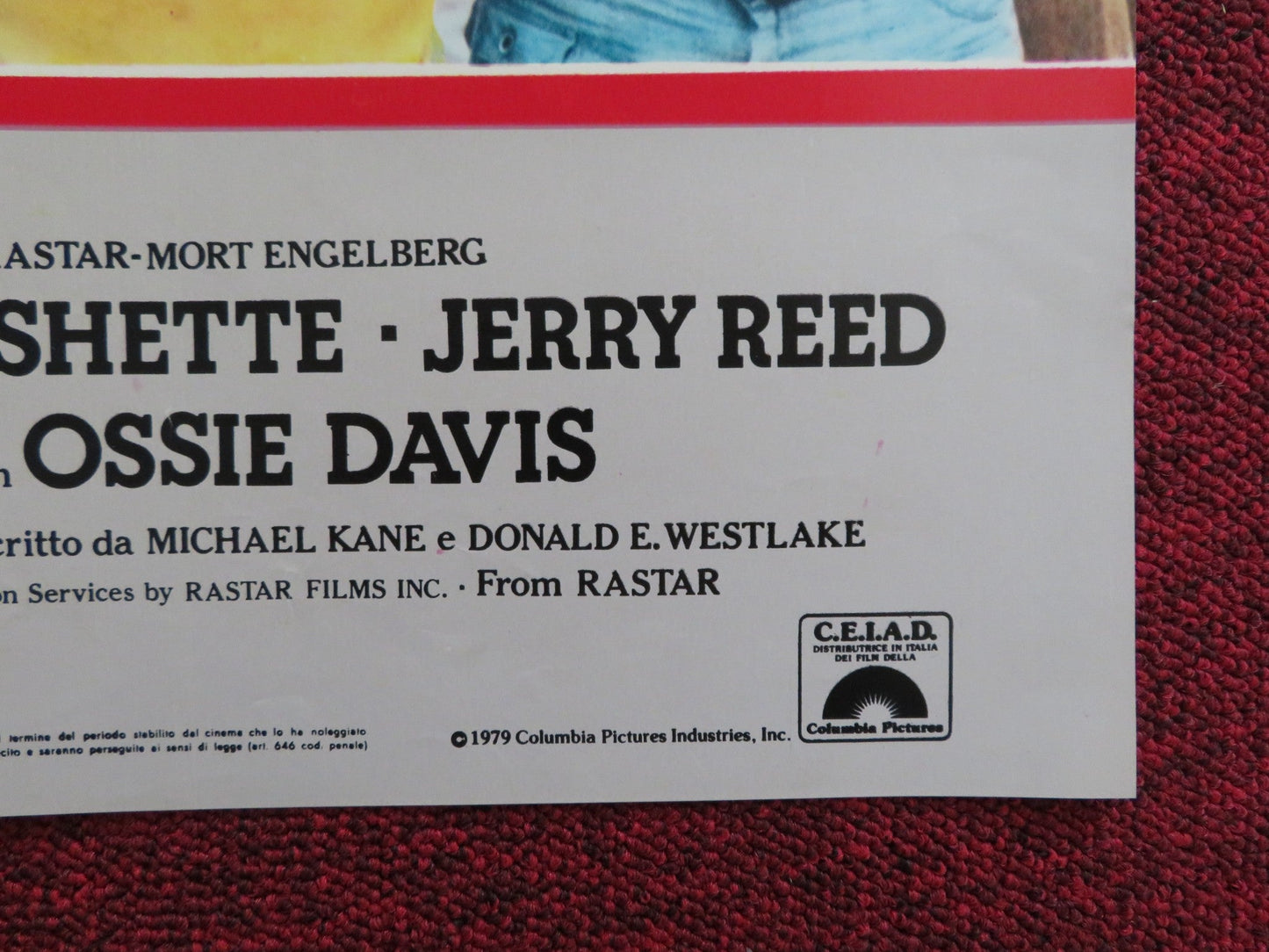 ROBA CHE SCOTTA / HOT STUFF - B ITALIAN FOTOBUSTA POSTER DOM DELUISE 1979 Rendezvous Cinema Movie posters
