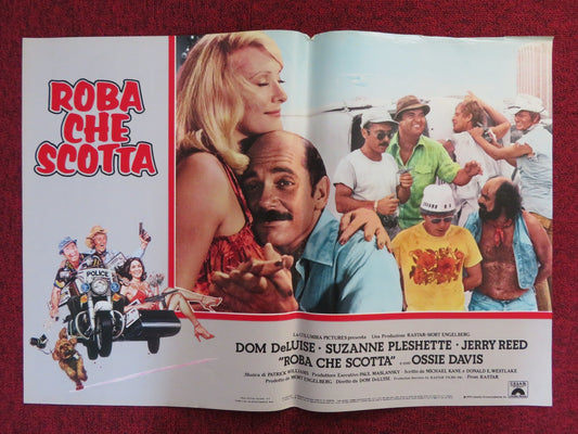 ROBA CHE SCOTTA / HOT STUFF - B ITALIAN FOTOBUSTA POSTER DOM DELUISE 1979 Rendezvous Cinema Movie posters