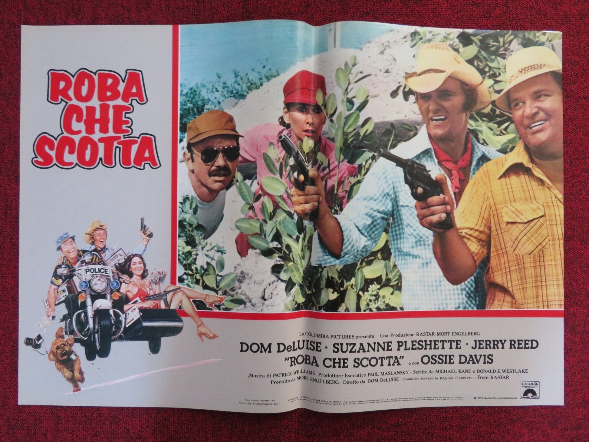 ROBA CHE SCOTTA / HOT STUFF - C ITALIAN FOTOBUSTA POSTER DOM DELUISE 1979 Rendezvous Cinema Movie posters