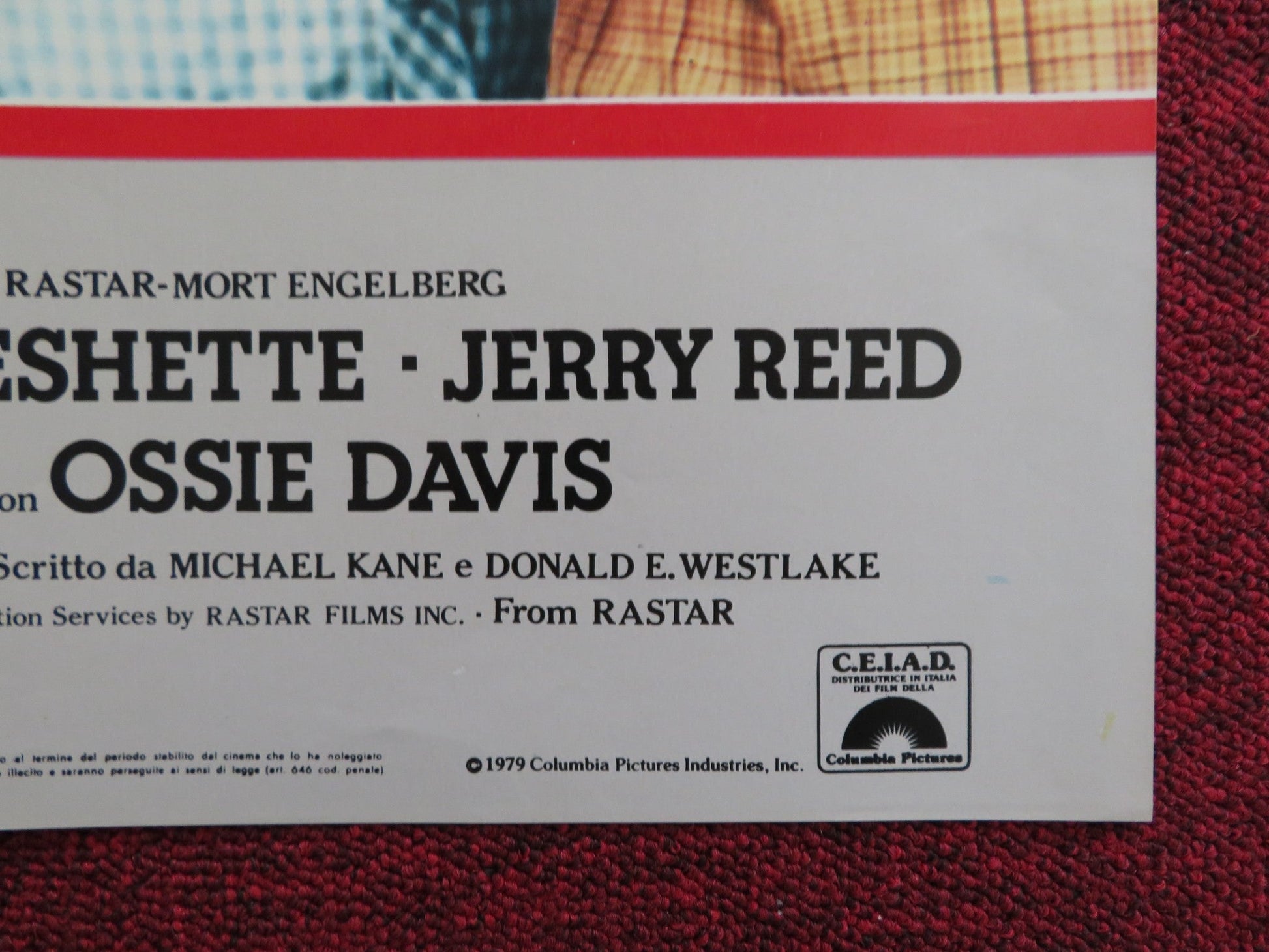 ROBA CHE SCOTTA / HOT STUFF - C ITALIAN FOTOBUSTA POSTER DOM DELUISE 1979 Rendezvous Cinema Movie posters