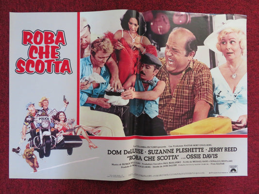 ROBA CHE SCOTTA / HOT STUFF - D ITALIAN FOTOBUSTA POSTER DOM DELUISE 1979 Rendezvous Cinema Movie posters