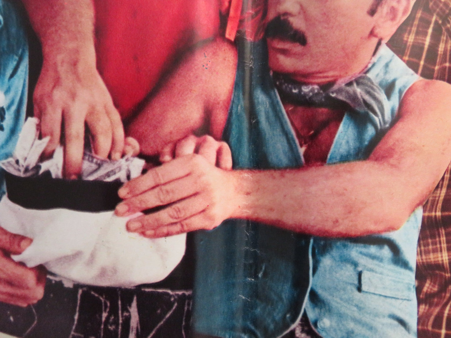 ROBA CHE SCOTTA / HOT STUFF - D ITALIAN FOTOBUSTA POSTER DOM DELUISE 1979 Rendezvous Cinema Movie posters