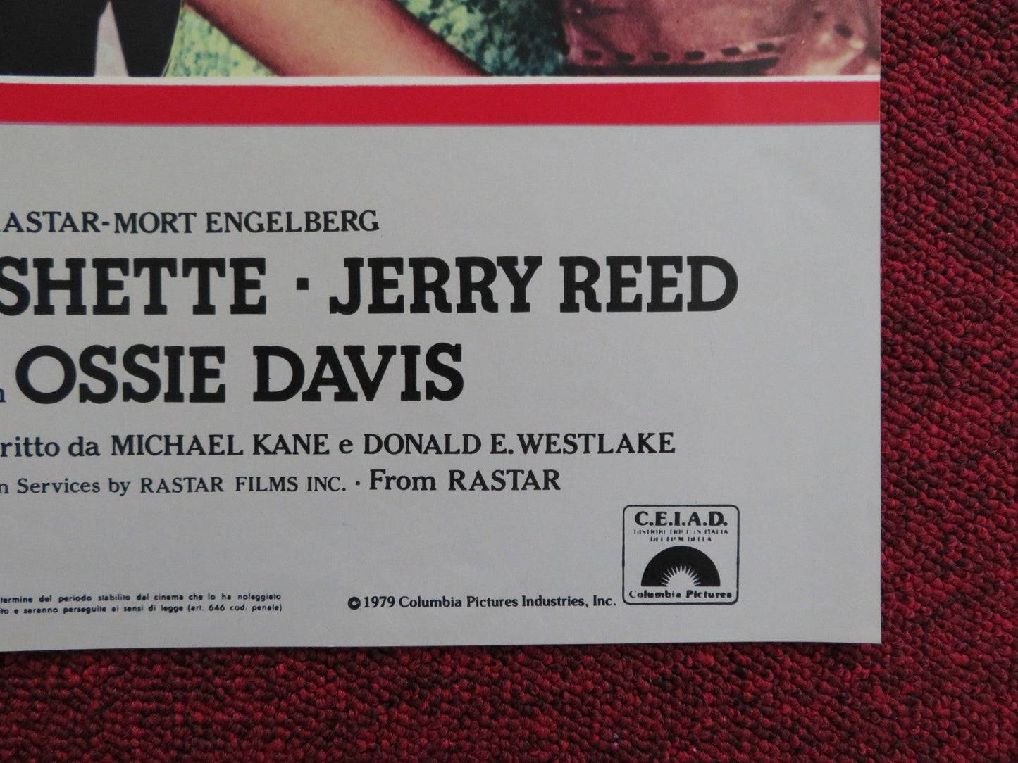 ROBA CHE SCOTTA / HOT STUFF - E ITALIAN FOTOBUSTA POSTER DOM DELUISE 1979 Rendezvous Cinema Movie posters