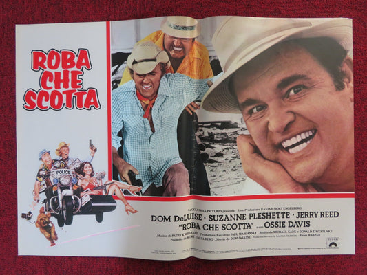ROBA CHE SCOTTA / HOT STUFF - H ITALIAN FOTOBUSTA POSTER DOM DELUISE 1979 Rendezvous Cinema Movie posters