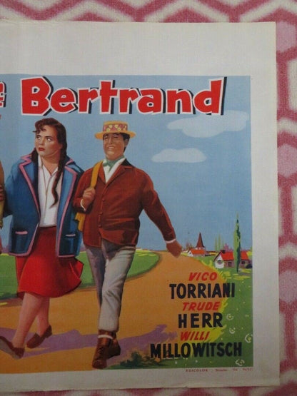 ROBERT ET BERTRAND BELGIUM (14.5"x 20.5") POSTER VICO TORRIANI 1961 Movie posters