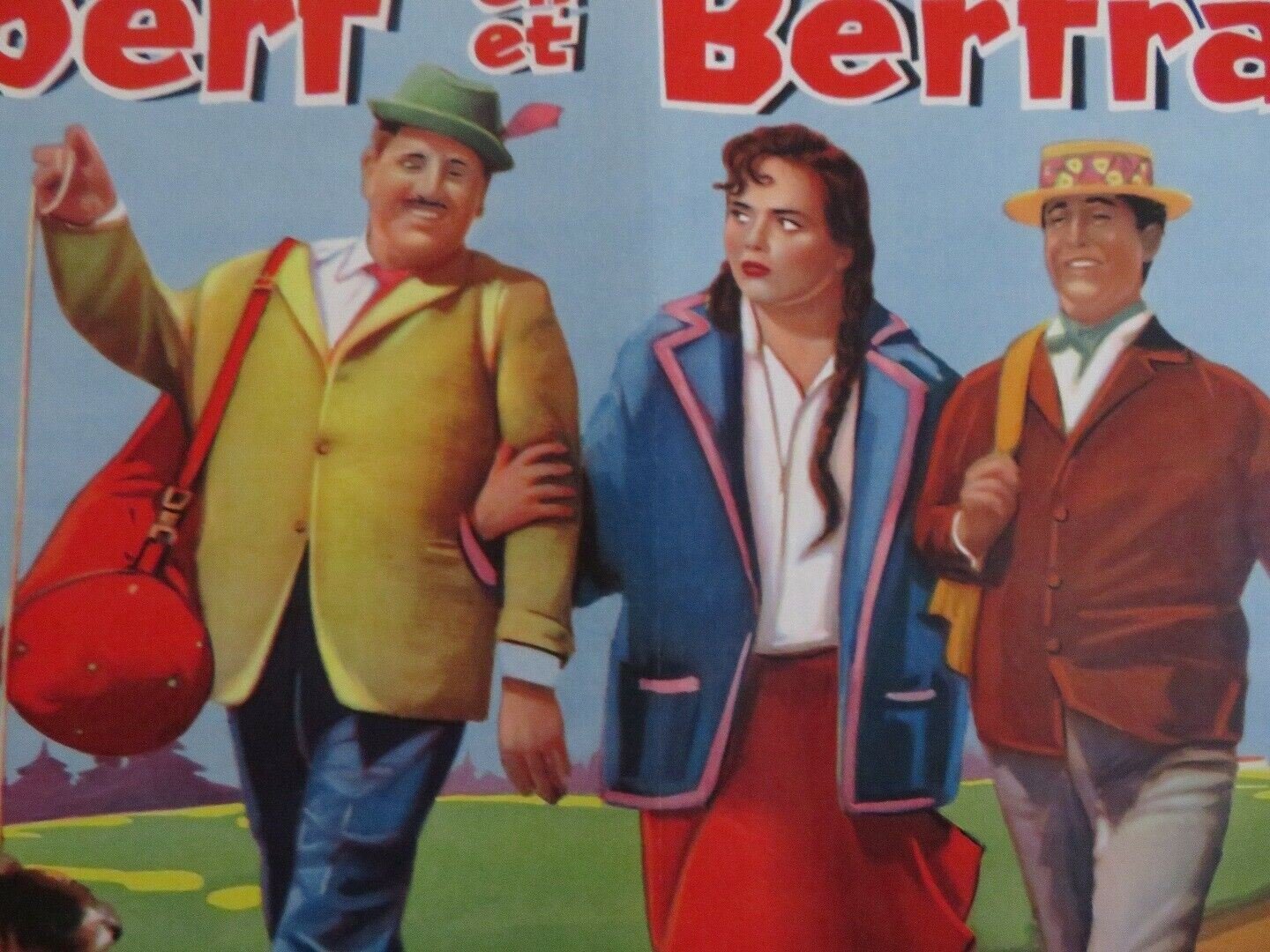 ROBERT ET BERTRAND BELGIUM (14.5"x 20.5") POSTER VICO TORRIANI 1961 Movie posters