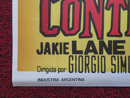 ROBIN HOOD AND THE PIRATES ARGENTINIAN POSTER LEX BARKER JOCEYLN LANE 1960 Rendezvous Cinema Movie posters