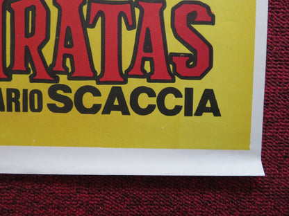 ROBIN HOOD AND THE PIRATES ARGENTINIAN POSTER LEX BARKER JOCEYLN LANE 1960 Rendezvous Cinema Movie posters