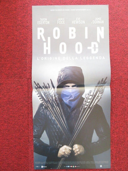 ROBIN HOOD ITALIAN LOCANDINA (26.5"x12.5") POSTER TARON EGERTON JAMIE FOXX 2018 - Rendezvous Cinema