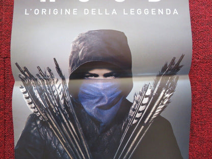 ROBIN HOOD ITALIAN LOCANDINA (26.5"x12.5") POSTER TARON EGERTON JAMIE FOXX 2018 - Rendezvous Cinema