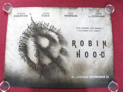 ROBIN HOOD UK QUAD (30"x 40") ROLLED POSTER TARON EGERTON JAMIE FOXX 2018 Rendezvous Cinema Movie posters