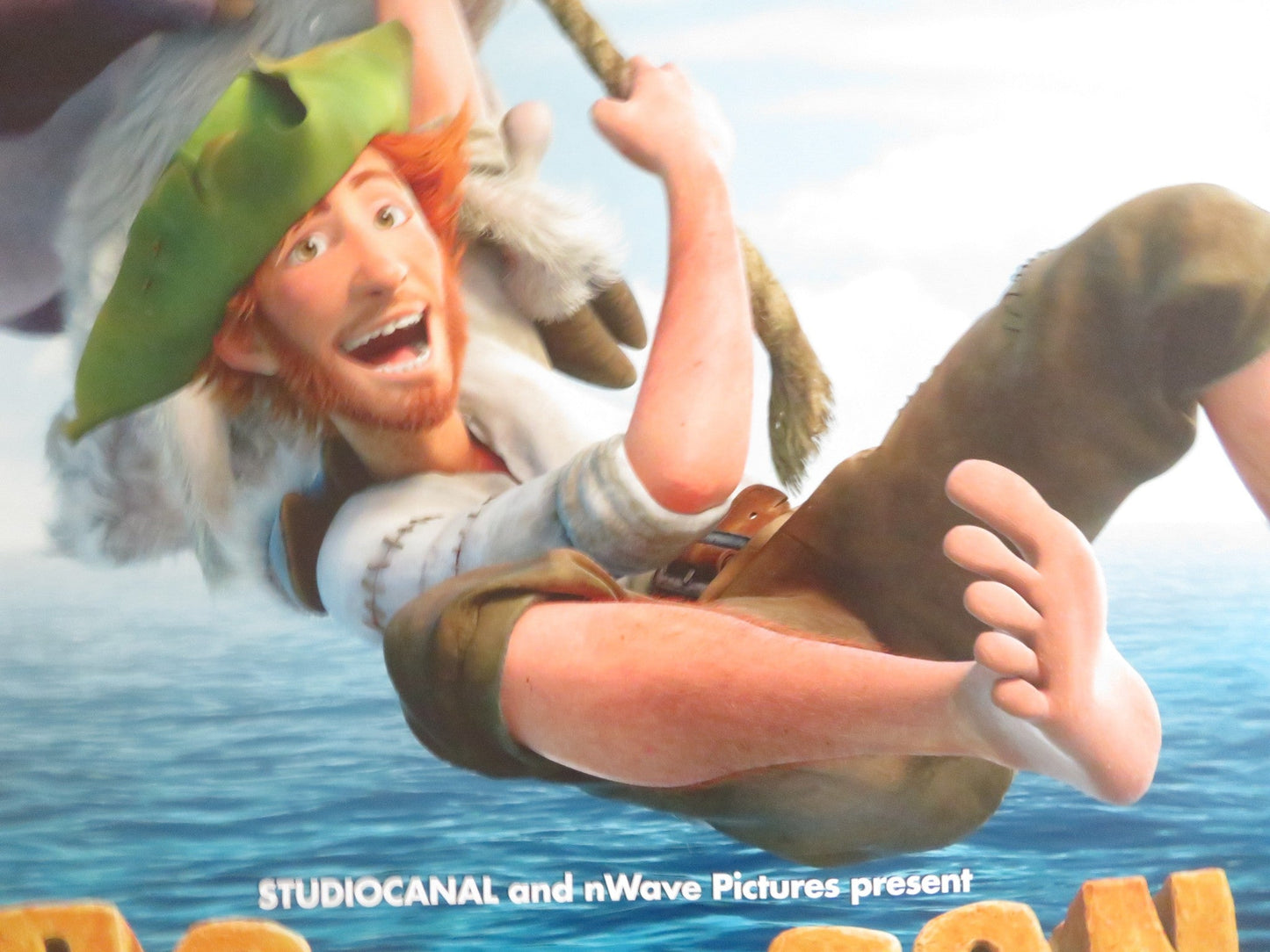 ROBINSON CRUSOE UK QUAD (30"x 40") ROLLED POSTER MATTHIAS SCHWEIGHOFER 2016 Rendezvous Cinema Movie posters