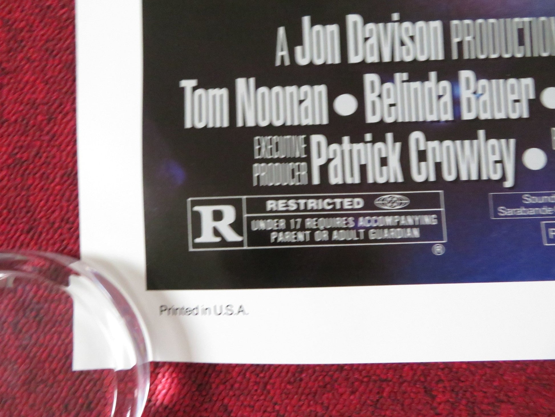 ROBOCOP 2 US ONE SHEET ROLLED POSTER PETER WELLER NANCY ALLEN 1990 Rendezvous Cinema Movie posters