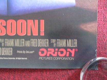 ROBOCOP 3 US ONE SHEET ROLLED POSTER ROBERT JOHN BURKE MARIO MACHADO 1993 Rendezvous Cinema Movie posters