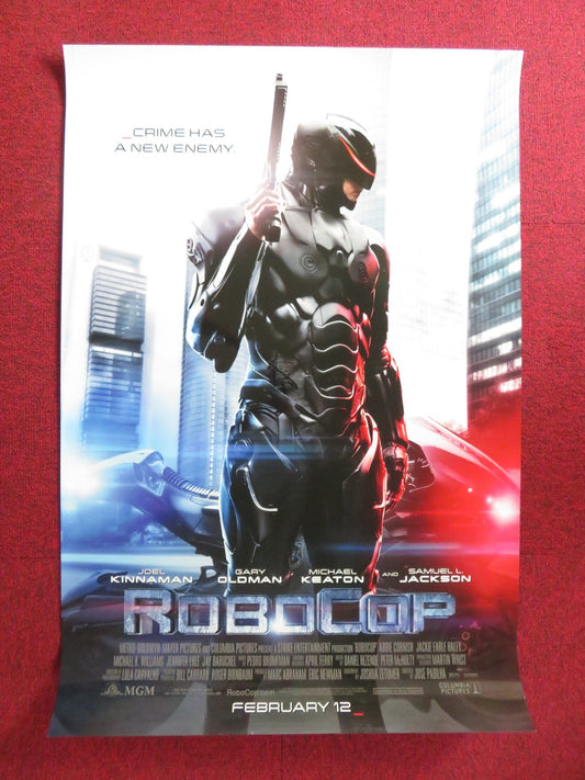 ROBOCOP US ONE SHEET ROLLED POSTER MICHAEL KEATON GARY OLDMAN 2014 Rendezvous Cinema Movie posters