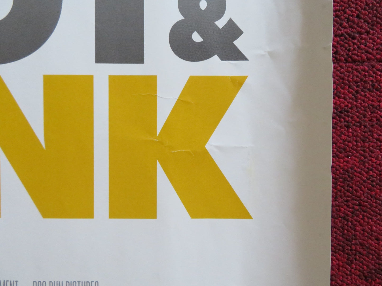 ROBOT & FRANK UK QUAD (30"x 40") ROLLED POSTER FRANK LANGELLA JAMES MARSDEN 2012 Rendezvous Cinema Movie posters