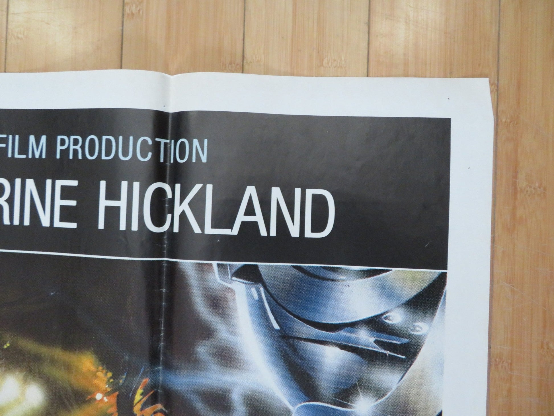 ROBOWAR ITALIAN 2 FOGLIO POSTER REB BROWN CATHERINE HICKLAND 1988 Rendezvous Cinema Movie posters