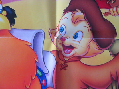 ROCK-A-DOODLE FOLDED US ONE SHEET POSTER GLEN CAMPBELL 1991 - Rendezvous Cinema