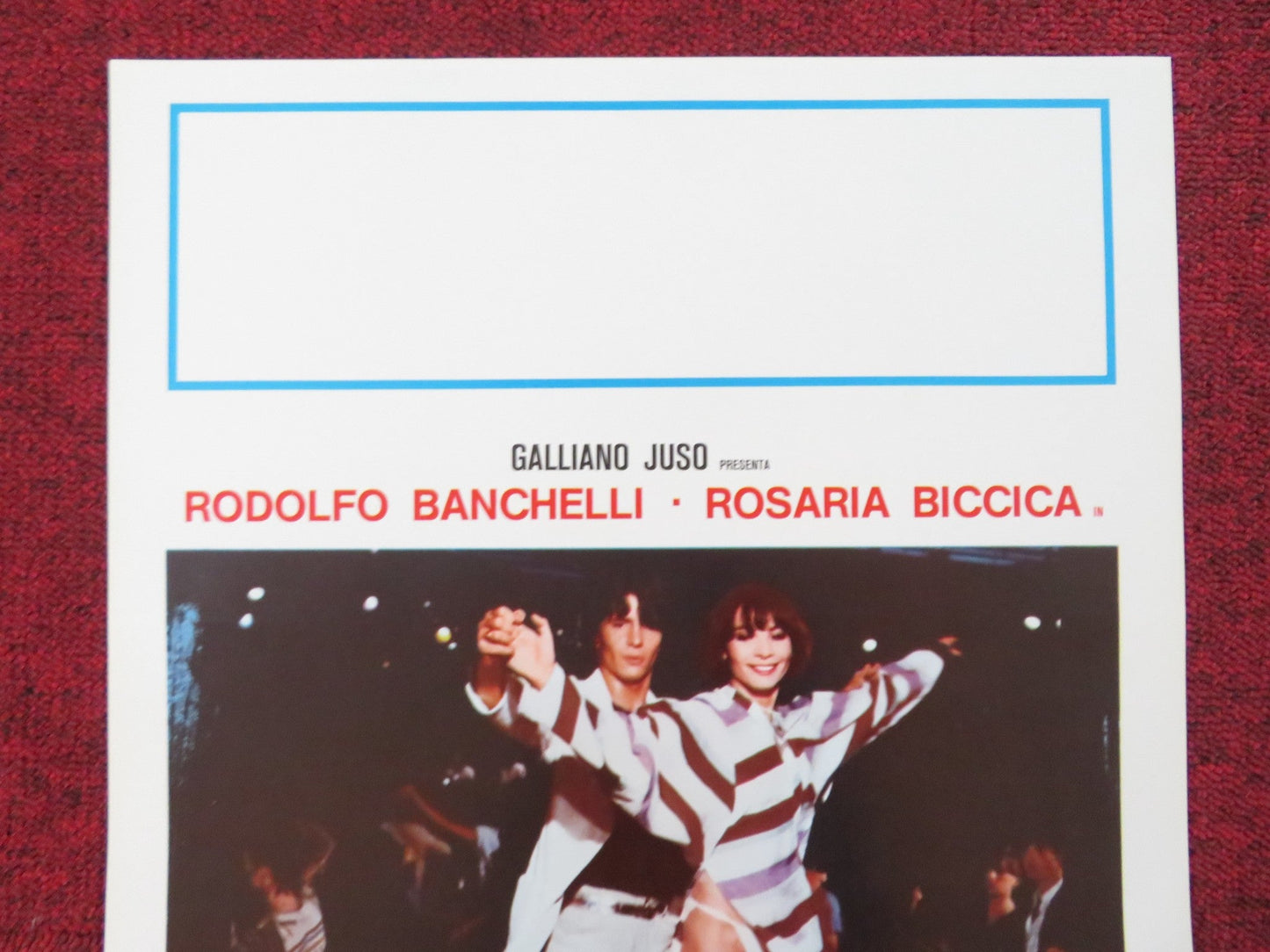 ROCK 'N' ROLL ITALIAN LOCANDINA POSTER RODOLFO BANCHELLI ROSARIA BICCICA 1978 Rendezvous Cinema Movie posters
