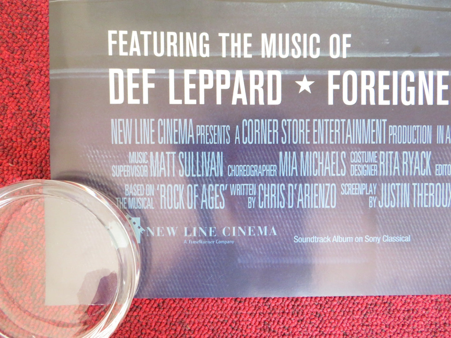 ROCK OF AGES UK QUAD (30"x 40") ROLLED POSTER TOM CRUISE RUSSELL BRAND 2012 Rendezvous Cinema Movie posters