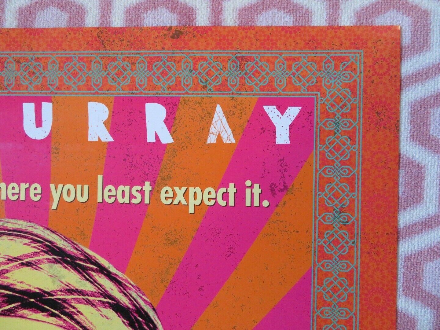 ROCK THE KASBAH US ONE SHEET ROLLED POSTER BILL MURRAY 2015 Movie posters