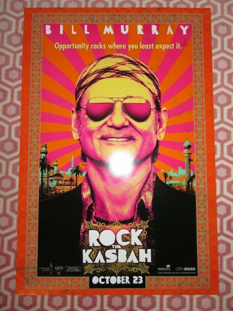 ROCK THE KASBAH US ONE SHEET ROLLED POSTER BILL MURRAY 2015 Movie posters