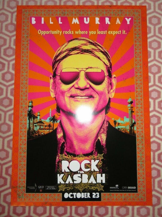 ROCK THE KASBAH US ONE SHEET ROLLED POSTER BILL MURRAY 2015 Movie posters