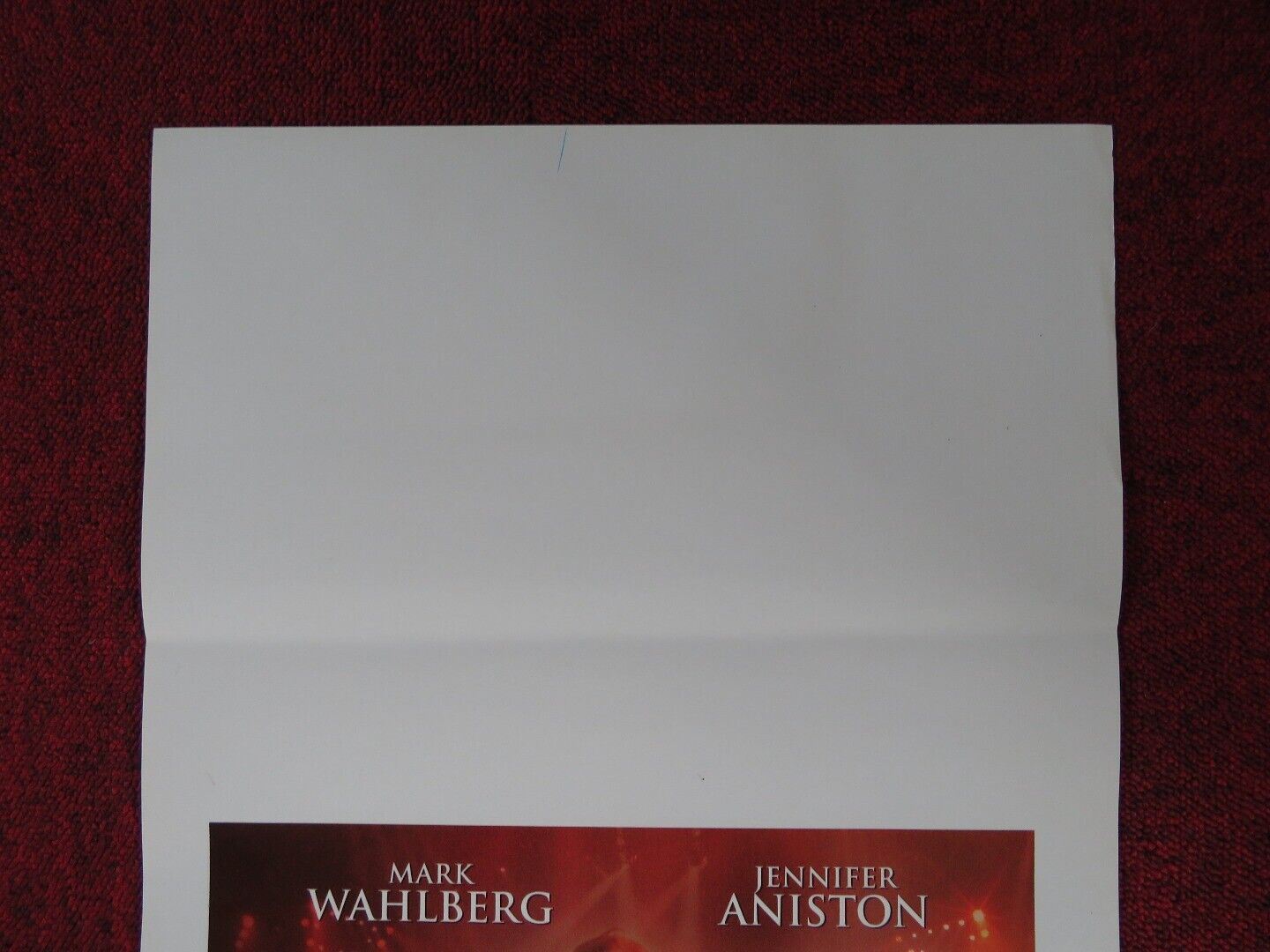 ROCKSTAR ITALIAN LOCANDINA (27.5"x13") POSTER M WAHLBERG J ANISTON 2001 Movie posters