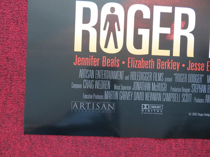 ROGER DODGER US ONE SHEET ROLLED POSTER JESSE EISENBERG CAMPBELL SCOTT 2002 Rendezvous Cinema Movie posters