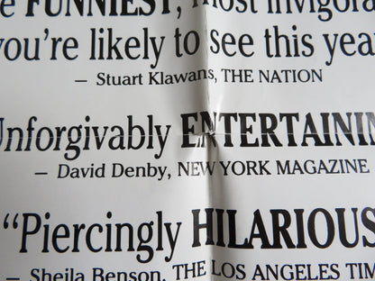 ROGER & ME FOLDED US ONE SHEET POSTER MICHAEL MOORE ROGER B. SMITH 1989 Rendezvous Cinema Movie posters