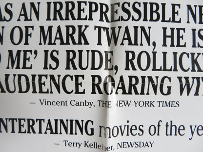 ROGER & ME FOLDED US ONE SHEET POSTER MICHAEL MOORE ROGER B. SMITH 1989 Rendezvous Cinema Movie posters