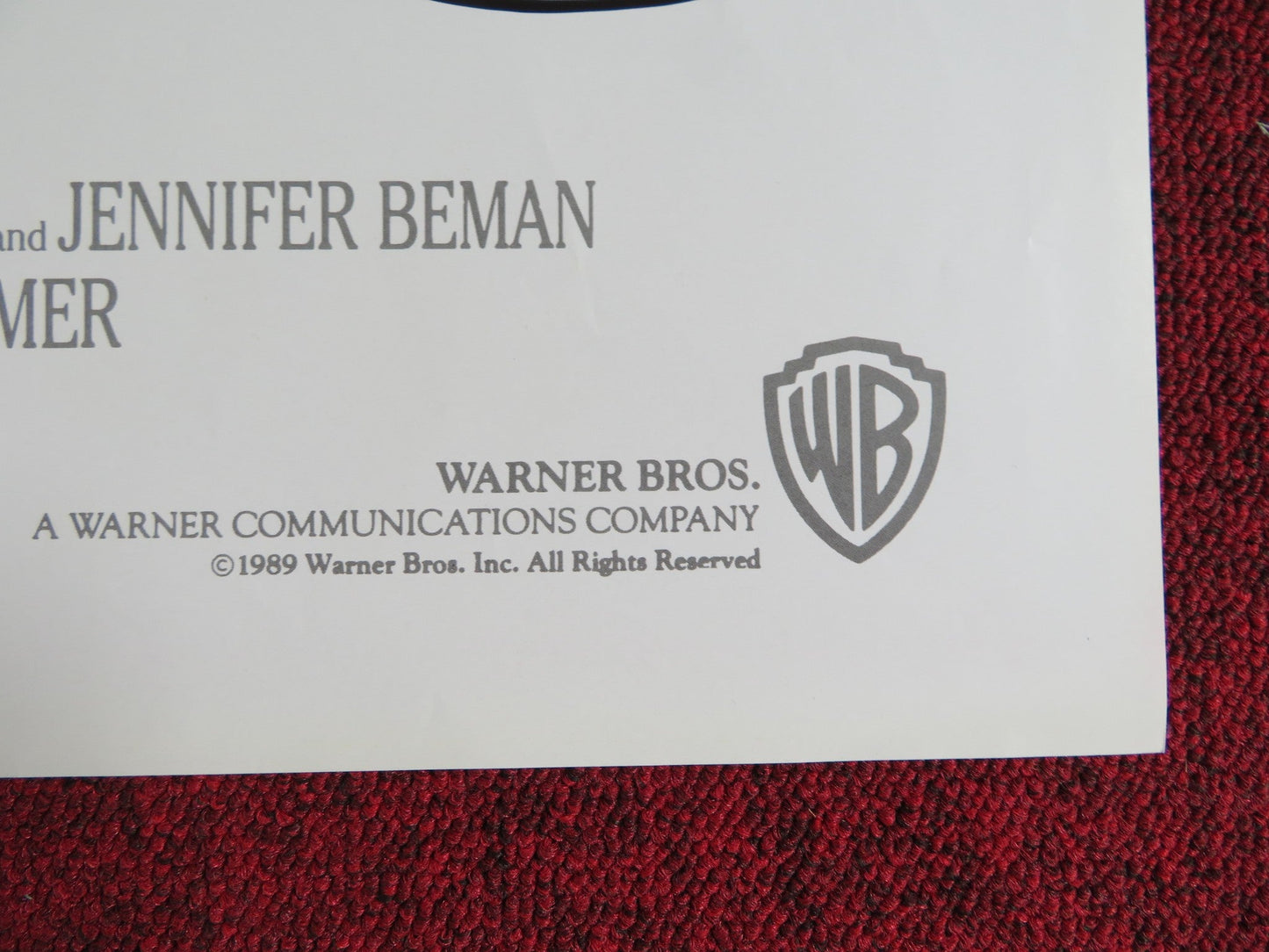 ROGER & ME FOLDED US ONE SHEET POSTER MICHAEL MOORE ROGER B. SMITH 1989 Rendezvous Cinema Movie posters