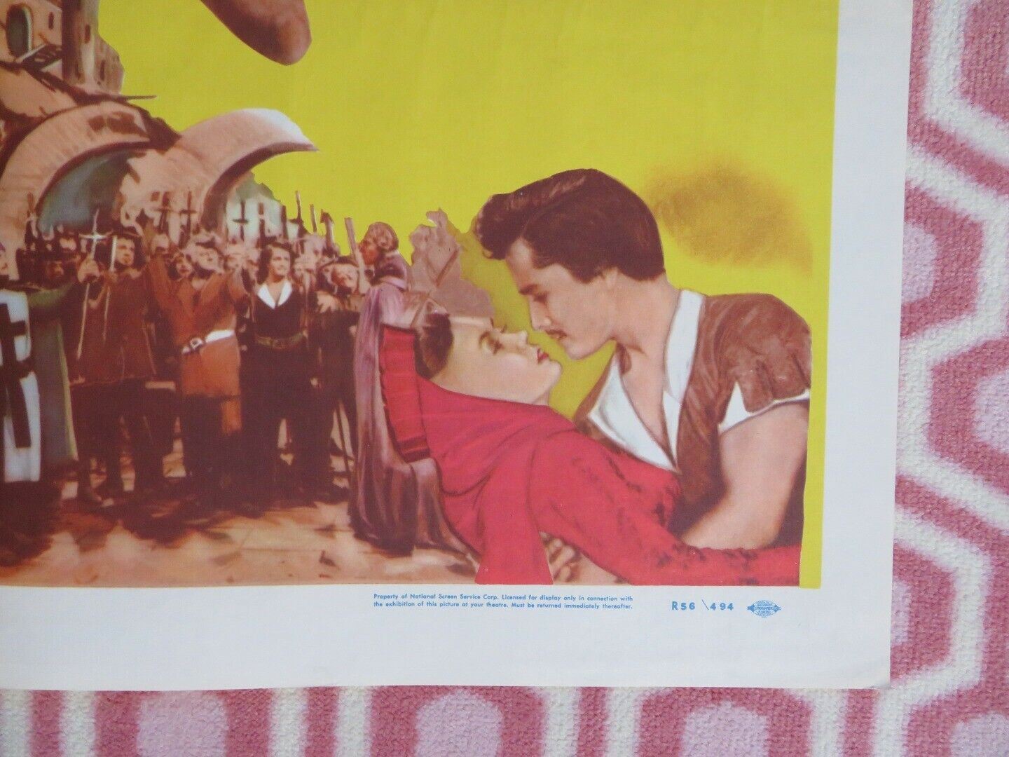 ROGUES OF SHERWOOD FOREST FOLDED US ONE SHEET POSTER JOHN DEREK DIANA LYNN 1950 Movie posters