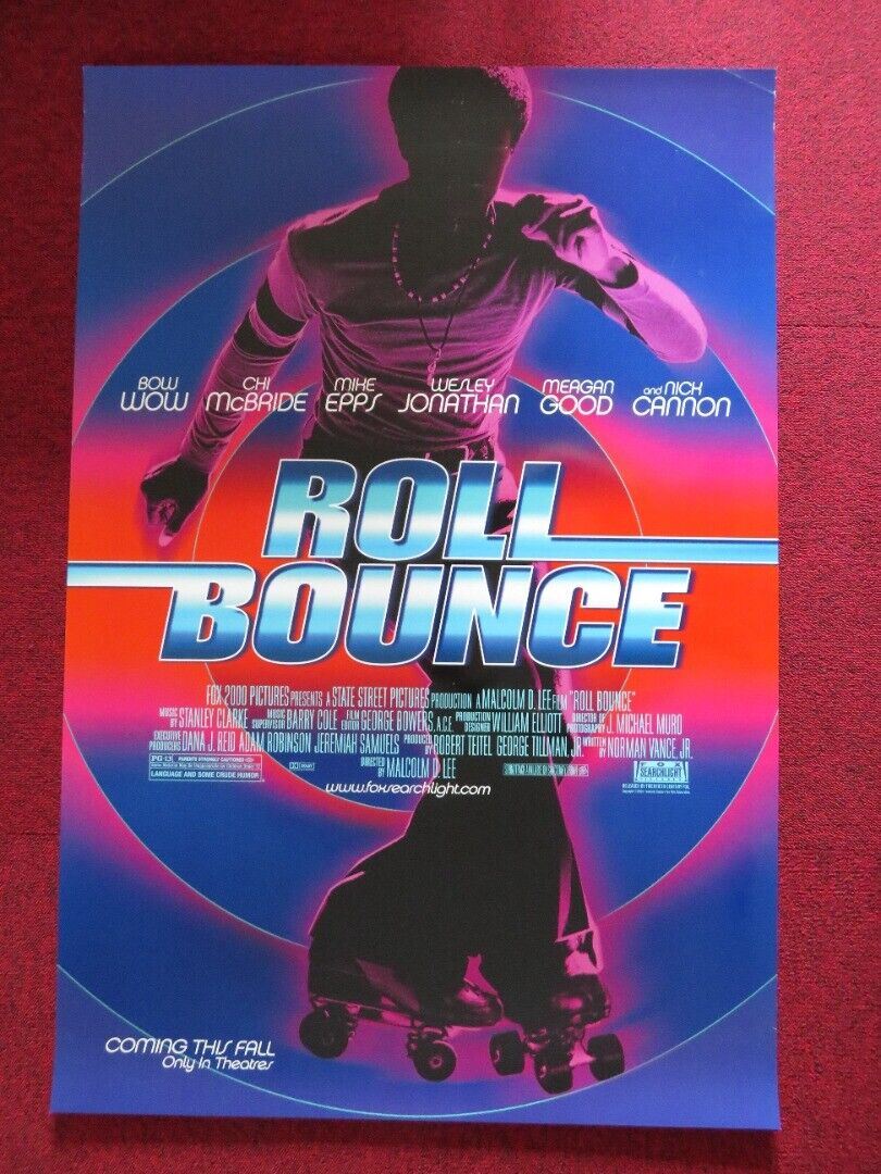 ROLL BOUNCE US ONE SHEET ROLLED POSTER SHAD MOSS BRANDON T. JACKSON 2005 Movie posters