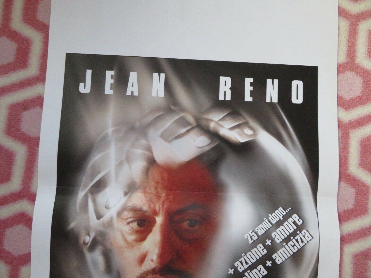 ROLLERBALL ITALIAN LOCANDINA (27.5"x13") POSTER JEAN RENO 2002 Movie posters