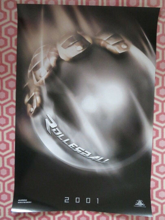 ROLLERBALL US ONE SHEET ROLLED POSTER CHRIS KLIEN JEAN RENO LL COOL J Movie posters