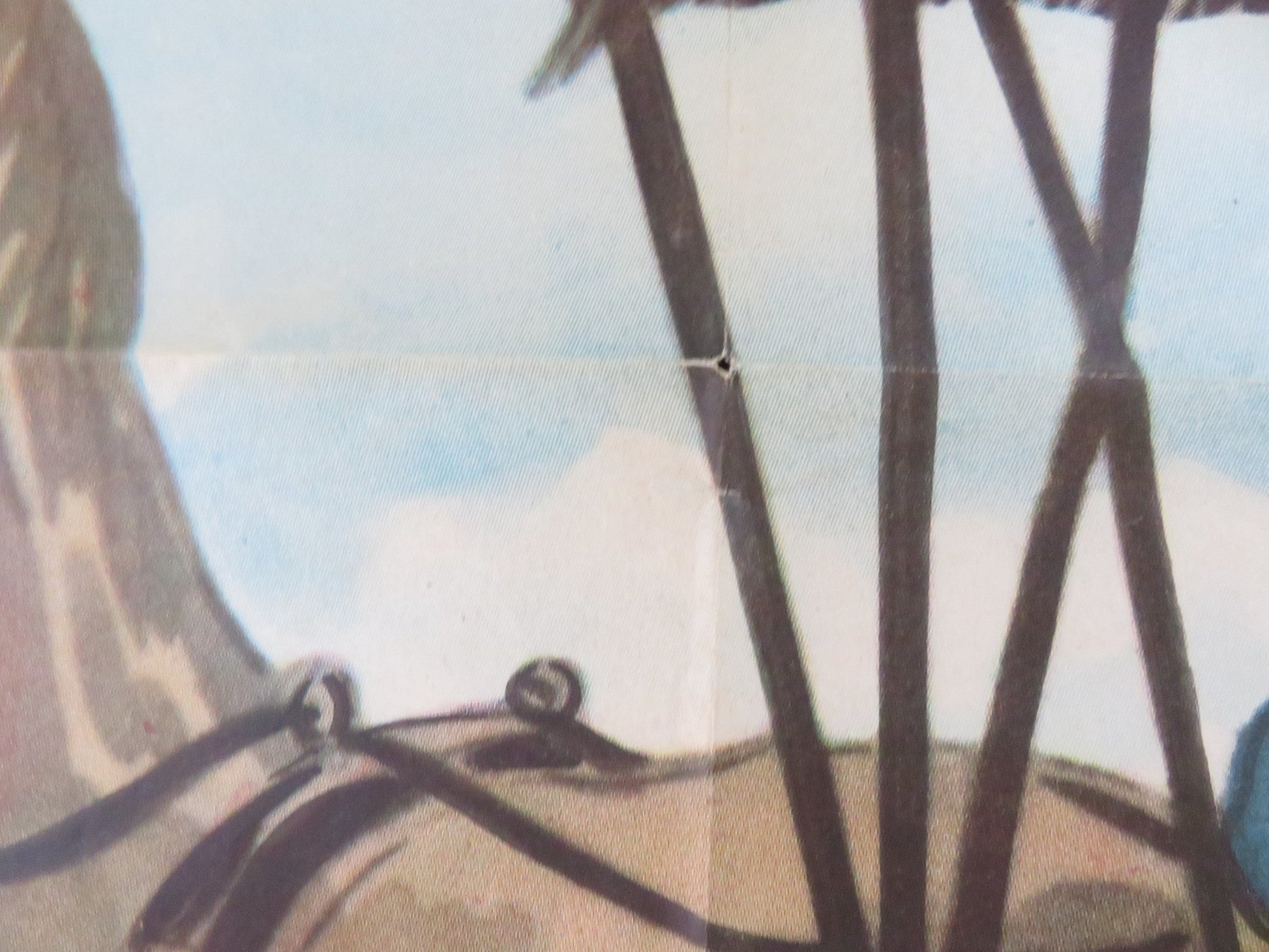 ROLLING HOME - B FOLDED US ONE SHEET POSTER JEAN PARKER RUSSELL HAYDEN 1946 Rendezvous Cinema Movie posters