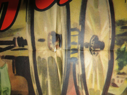 ROLLING HOME FOLDED US ONE SHEET POSTER JEAN PARKER RUSSELL HAYDEN 1946 Movie posters