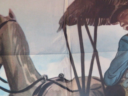 ROLLING HOME FOLDED US ONE SHEET POSTER JEAN PARKER RUSSELL HAYDEN 1946 Movie posters