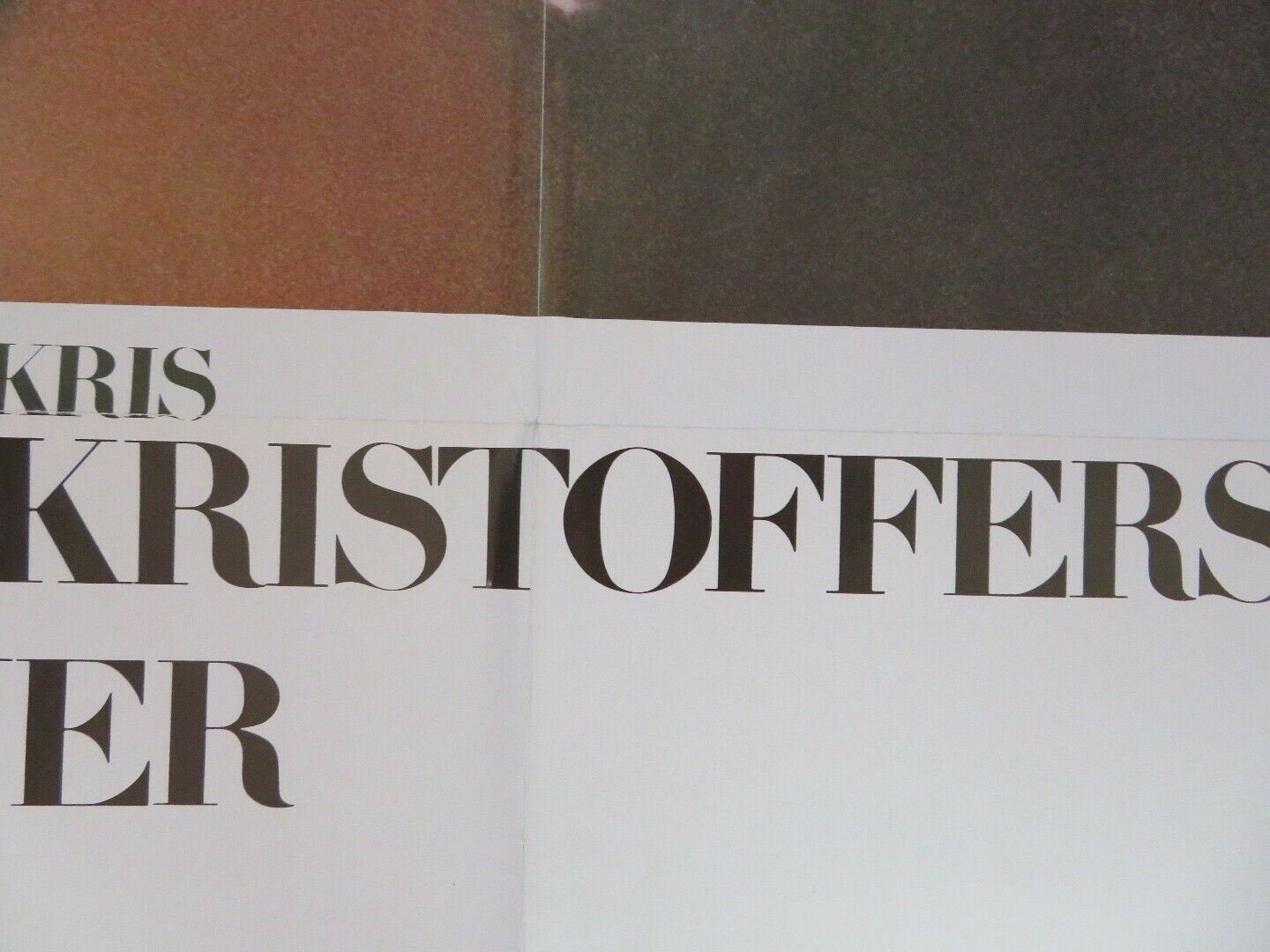 ROLLOVER US ONE SHEET POSTER JANE FONDA KRIS KRISTOFFERSON 1981 Movie posters