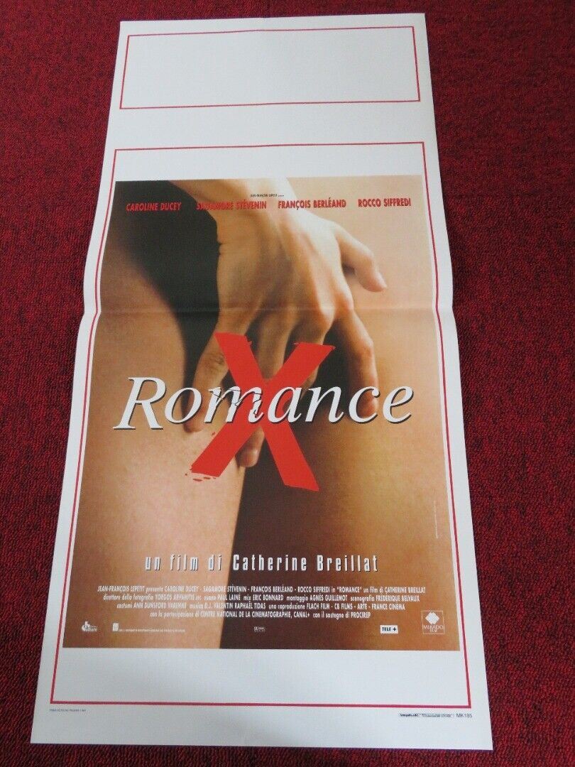 ROMANCE ITALIAN LOCANDINA (27.5"x13") POSTER CAROLINE DUCEY 1999 Movie posters